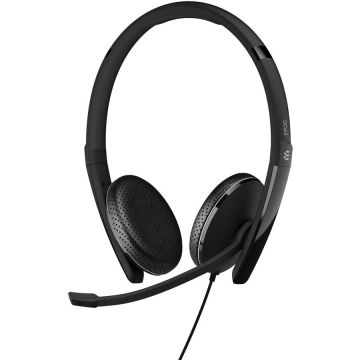 Casti ADAPT 165 USB II PILOT / MINI JACK / USB A AD Negru