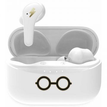 Casti HP0854 Harry Potter TWS Bluetooth Alb