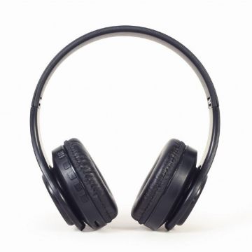 Casti Bluetooth Stereo LED Negru