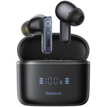 Casti Bowie 30 Wireless Bluetooth 5.3 Negru