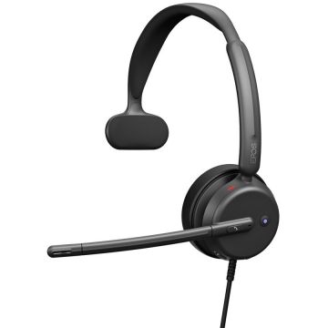 Casti IMPACT 430T USB-C + ADAPTER USB-A IMPACT 430T Negru