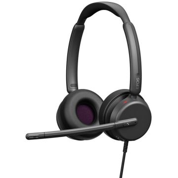 Casti IMPACT 460 USB-C + ADAPTER USB-A IMPACT 460 U Negru