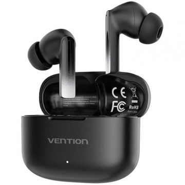 Casti NBIB0 Elf Earbuds E04 Wireless Bluetooth 5.3 USB-C Negru