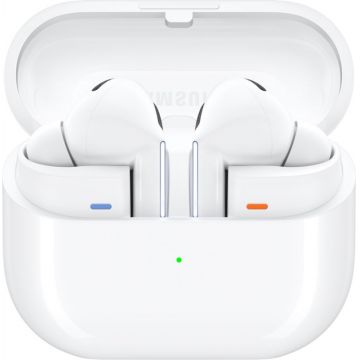 Casti Samsung In-Ear, Galaxy Buds 3 Pro, Active Noise Cancellation, White