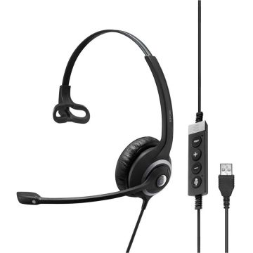Casti SC 230 USB MS II PROFESSIONAL HEADPHONES SC 2 Negru