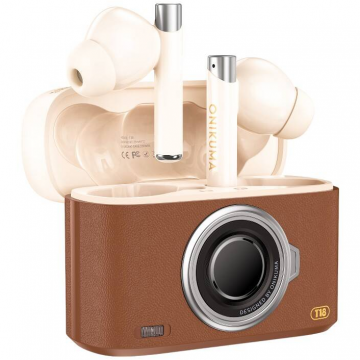 Casti T18 Bluetooth 5.3 In-Ear Maro