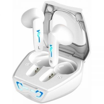Casti HS-M920BT TWS Intraauriculare Butoni Pentru Smartphone Microfon Bluetooth Wireless Alb