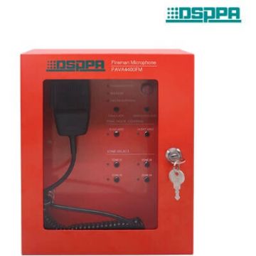Microfon Pompier PAVA4400 Certificare EN54 Rosu
