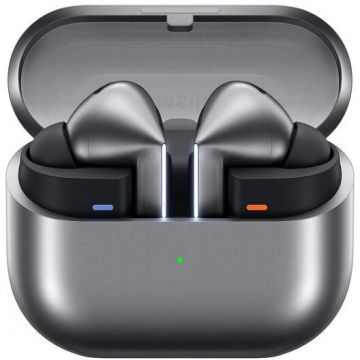 Samsung Casti True Wireless Samsung Galaxy Buds 3 Pro, Bluetooth, In-ear, ANC, 360 Audio, Auracast, IP57, Gri