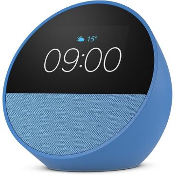 Amazon Boxa inteligenta Amazon Echo Spot 2024, Display 2.83, Wi-Fi, Bluetooth, Albastru
