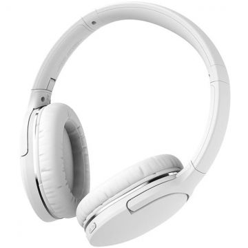 BASEUS Casti Bluetooth Baseus Encok D02 Pro, MultiPoint, A2DP, Alb
