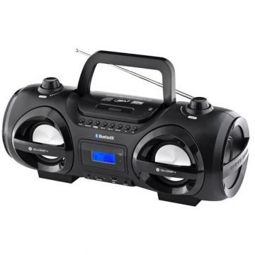 Gogen Radio FM cu CD si Bluetooth GoGEN CDM 425 SUBT, 25 W, CD, MP3, USB, SD card, telecomanda, negru Gogen Radio FM cu CD si Bluetooth GoGEN CDM 425 SUBT, 25 W, CD, MP3, USB, SD card, telecomanda, negru