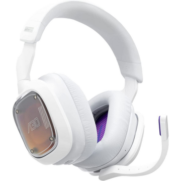 Logitech Casti Gaming Wireless Logitech Astro Gaming A30 Xbox, alb/violet Logitech Casti Gaming Wireless Logitech Astro Gaming A30 Xbox, alb/violet