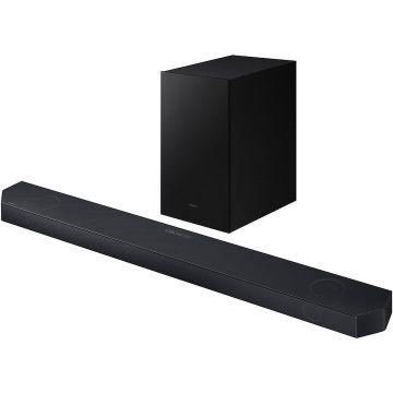 Samsung Soundbar Samsung HW-Q700D, 3.1.2, 320W, Bluetooth, Wi-Fi, Subwoofer wireless, Dolby Atmos, Negru titan Samsung Soundbar Samsung HW-Q700D, 3.1.2, 320W, Bluetooth, Wi-Fi, Subwoofer wireless, Dolby Atmos, Negru titan