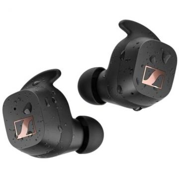 Sennheiser Casti audio In-Ear Sennheiser Sport True Wireless, Negru Sennheiser Casti audio In-Ear Sennheiser Sport True Wireless, Negru
