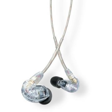Casti Audio Profesionale SE215 Pro Cu Fir Transparent