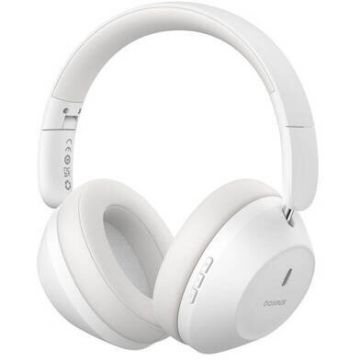 Casti Wireless Boss 30 Max Bluetooth Microfoane Duble Alb