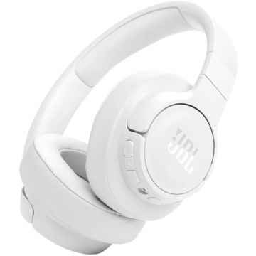 JBL Casti JBL Tune 770NC, Bluetooth, On-ear, Microfon, Noise cancelling, alb