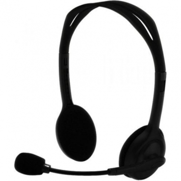 SILVERLINE Căști SilverLine HS-11V cu microfon și control al volumului