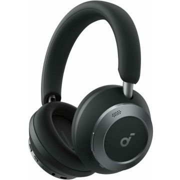 Anker Casti Wireless Over-Ear Anker Soundcore Space One Pro, Adaptive Active Noise Cancelling, Hi-Res, 6 Microfoane, Bluetooth 5.3, Negru