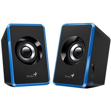 genius Boxe GENIUS 2.0, RMS: 3W (2 x 1.5W), USB power, 1.2m, albastru