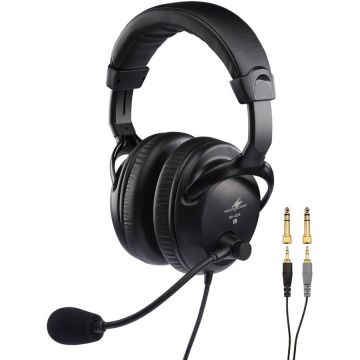 Monacor Casti Monacor BH-009 cu Microfon , Negru