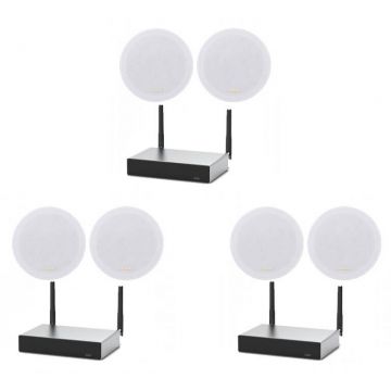 Tibo Pachet sonorizare stereo multiroom 3 zone cu 3x Arylic A30+ si 6 boxe de tavan INAKUSTIK Ambientone R1 Tibo Pachet sonorizare stereo multiroom 3 zone cu 3x Arylic A30+ si 6 boxe de tavan INAKUSTIK Ambientone R1