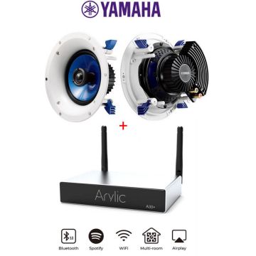 Tibo Pachet sonorizare stereo multiroom prin streaming cu Arylic A30+ si 2 boxe de tavan YAMAHA IC600 Tibo Pachet sonorizare stereo multiroom prin streaming cu Arylic A30+ si 2 boxe de tavan YAMAHA IC600