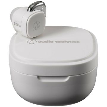 Audio Technica Audio-Technica ATH-SQ1TW Casti True Wireless In-Ear Alb