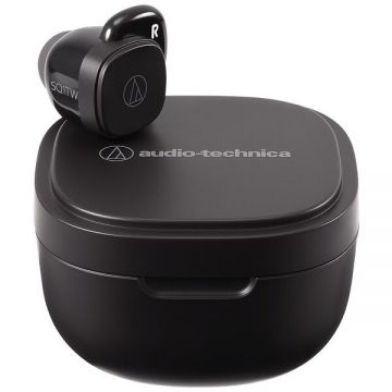 Audio Technica Audio-Technica ATH-SQ1TW Casti True Wireless In-Ear Negru