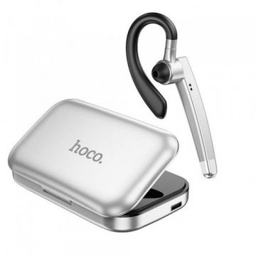 Casca Bluetooth HOCO DES48, A2DP (Argintiu)