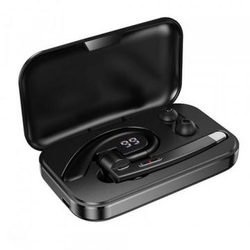 Casca Bluetooth HOCO DES48, A2DP (Negru)
