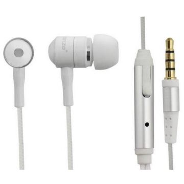 Casti Stereo Esperanza EH162W, cu microfon (Alb)