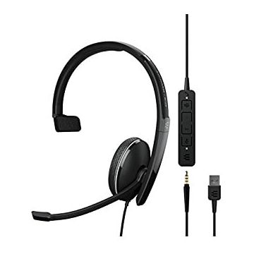 Sennheiser Casti cu microfon EPOS ADAPT 135T, control fir, USB, negru
