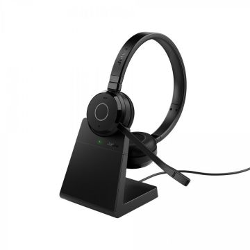 Jabra Jabra Evolve 65 TE Căști Prin cablu & Wireless Bandă de fixare pe cap Birou/Call center USB Tip-A Bluetooth Negru