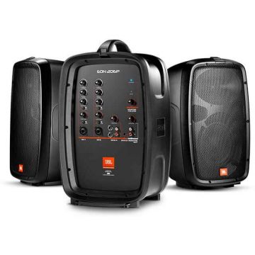JBL Boxe active portabile 2x80W JBL EON 206P, 2 cai,  mixer incorporat