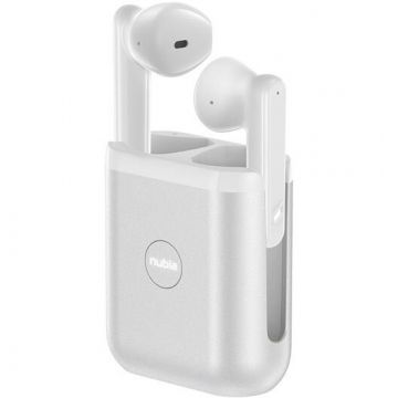 NUBIA Casti Nubia Earbuds Tws T1, Bluetooth V5.0, Alb