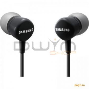 Samsung HS1303 Stereo Headset Black  ( microfon, gold plated 3,5 mm/ 1.2 M)