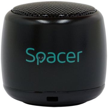 spacer BOXA SPACER portabila bluetooth, Cri-Cri-BK, RMS:  3W, control volum, acumulator 300mAh, timp de functionare pana la 2 ore, distanta de functionare pana la 10m, incarcare USB,  negru