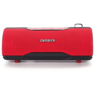 AIWA Boxa portabila Aiwa BST-500RD, Bluetooth, Aux, Ip67, Putere 2x6W, Rosu/Negru