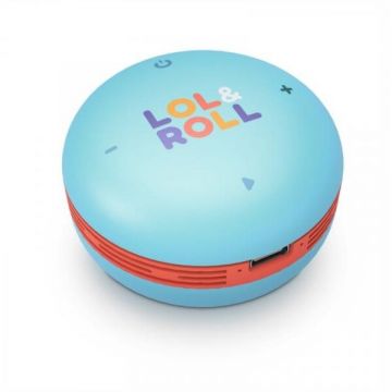 Boxa portabila Lol Roll Pop Kids Blue