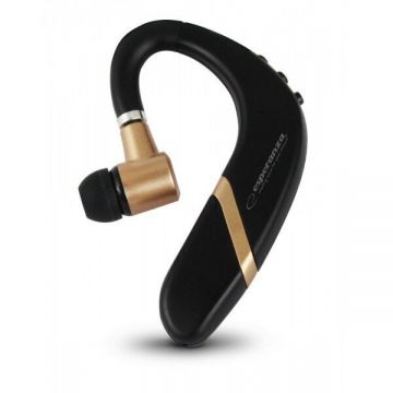 Casca Mono Bluetooth Carina EH234K Negru/Auriu