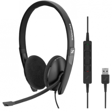 Casti ADAPT SC 160 USB Negru