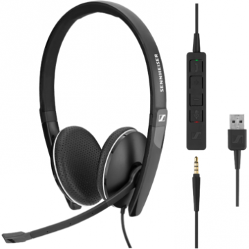 Casti ADAPT SC 165 USB II Negru