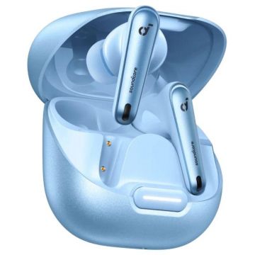 Casti Anker In-Ear, Soundcore Liberty 4, True Wireless, Noise Cancelling, Hi-Res, Sky Blue