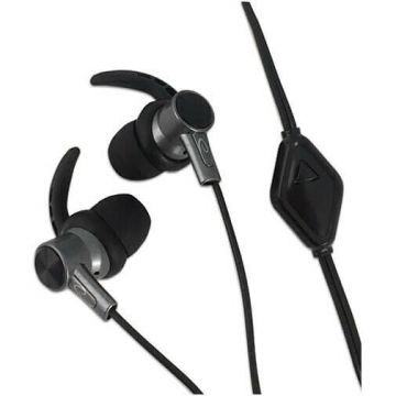 Casti Audio EH198KS cu Microfon Negru/Gri