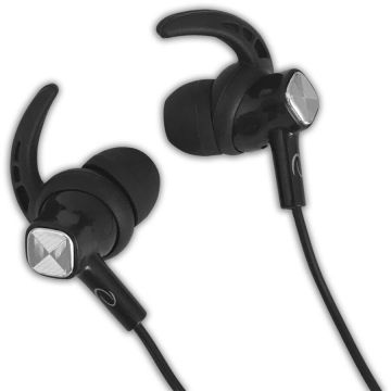 Casti Audio EH200K Microfon si Control Volum Negru