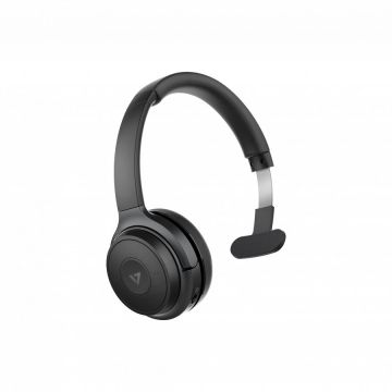 Casti BT MONO ON EAR WRLS HDSET/NC Boom Mic Usb Dongle Negru