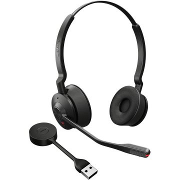 Casti Engage 55 SE UC Stereo Link400 A Negru