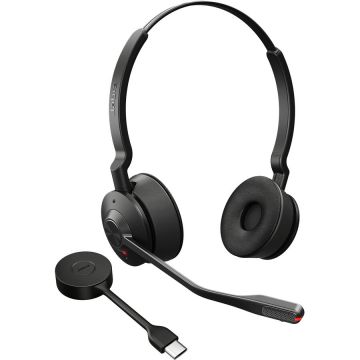 Casti Engage 55 SE UC Stereo Link400 C Negru